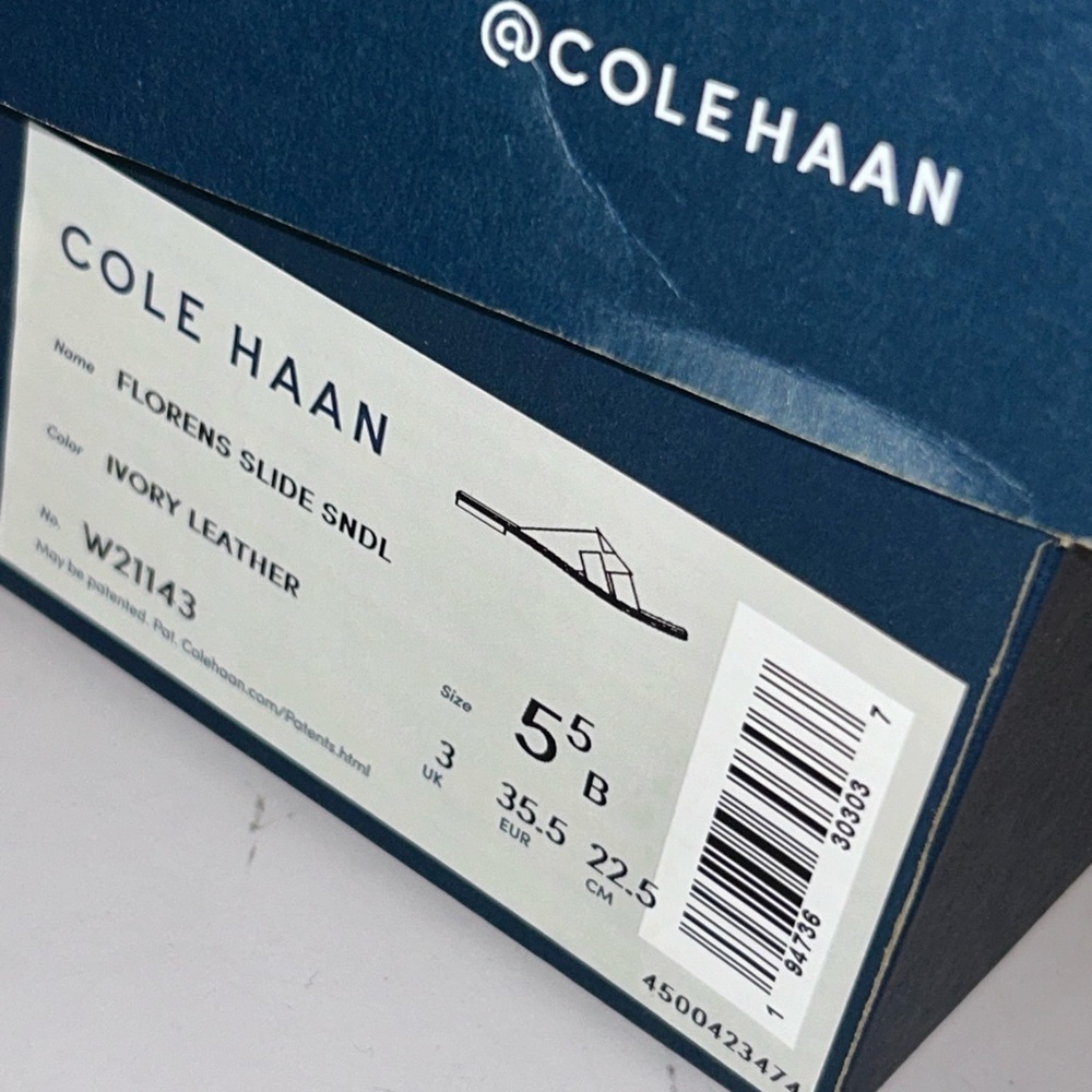 Authentic Cole haan florets flat slide sandal - Picture 5 of 6